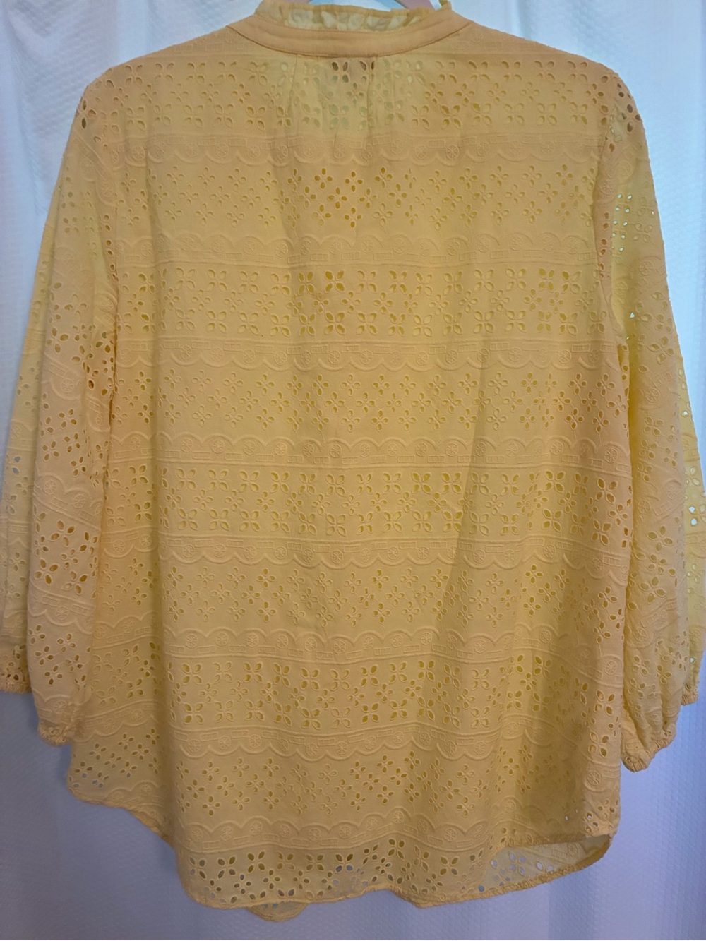Talbots Eyelet Blouse - Picture 2 of 8